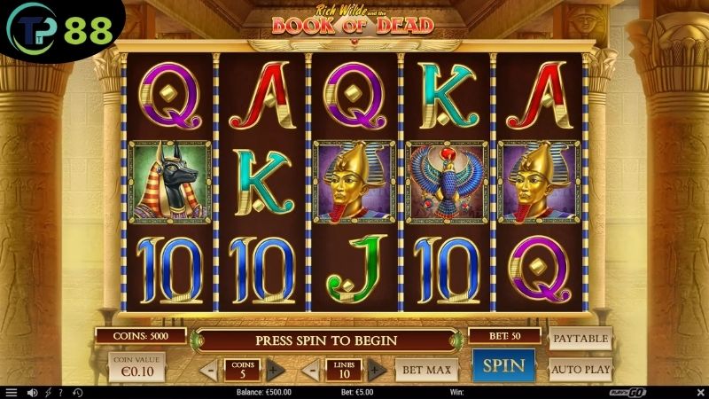 Nổ Hũ Book Of Dead - Khám Phá Thế Giới Cổ Đại Đầy Kỳ Thú 6 no-hu-book-of-dead-2