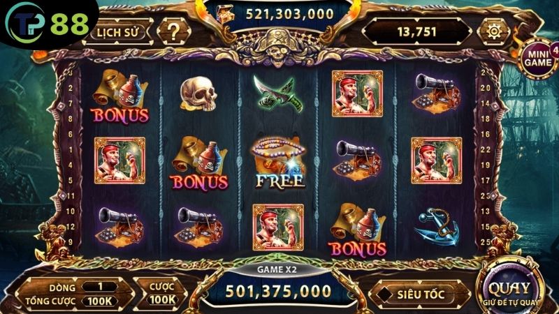 Nổ Hũ Pirate King - Khám Phá Những Cuộc Phiêu Lưu Kỳ Thú 7 no-hu-pirate-king-3
